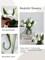 10Pcs Fake White Tulips Artificial Flowers Bouquet, Realistic Faux Tulip Stems That Look Real,Tulipanes Artificiales para Decoracion for Vase,Home Table Decor, Wedding